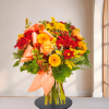 Bouquet funéraire — Sentiments Chaleureux, fleurs de deuil livrées à Lille