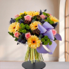 Bouquet funéraire — Sérénité Champêtre, fleurs de deuil livrées à Lille