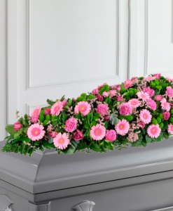 Dessus de Cercueil Coloré — fleurs de deuil livrees a Lille Dessus de Cercueil Coloré — fleurs de deuil livrees a Lille
