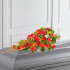Gerbe funéraire — Hommage Écarlate, fleurs de deuil livrées à Lille